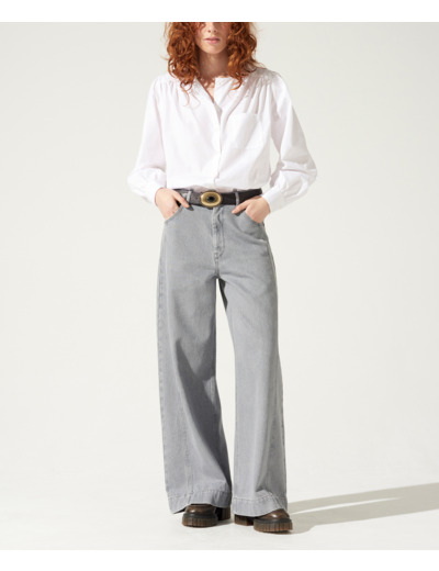 Jean large light grey