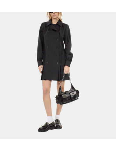 Robe tailleur courte noire black