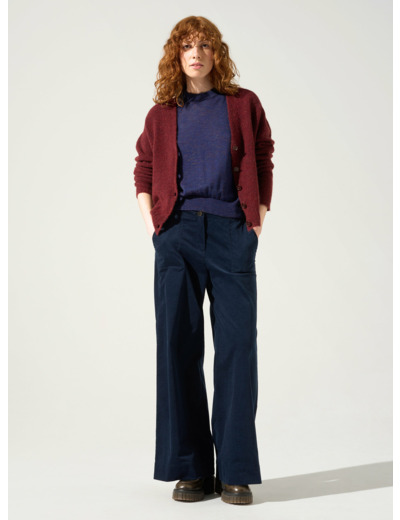 Cardigan confiture de quetshes