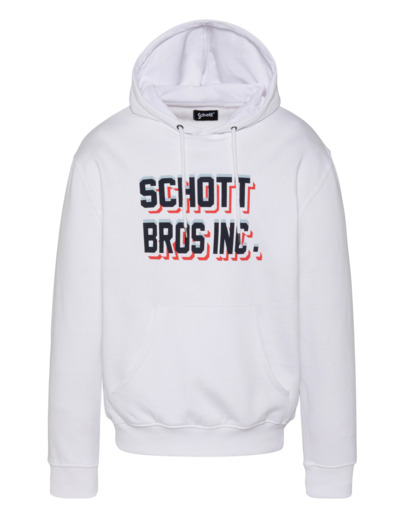 Sweatshirt à capuche imprimé « SCHOTT BROS INC. »