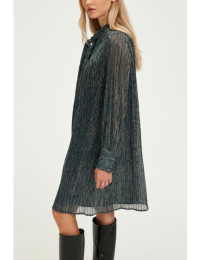 Robe courte en lurex - SHIRLEY