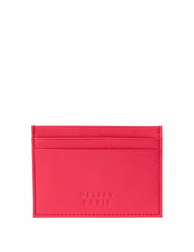 Le cuir lisse porte-cartes