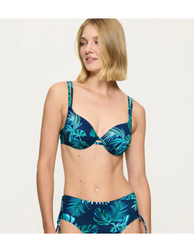 Haut de maillot de bain avec armatures et coques