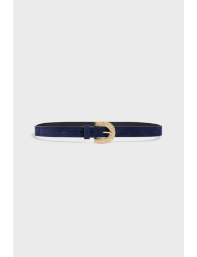 Ceinture en cuir velours - ROSA