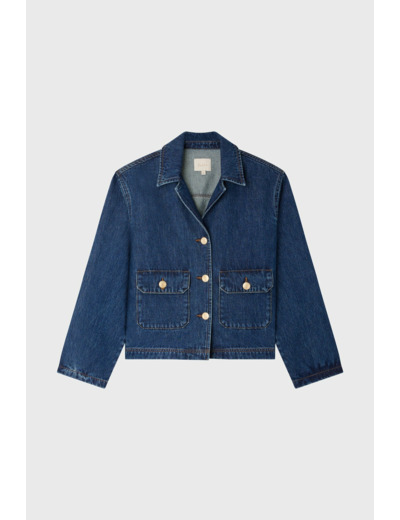 Veste courte en jean - BRIELLE