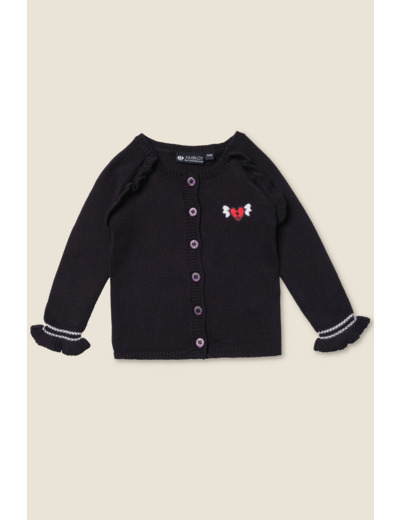 Gilet bébé fille Alloha