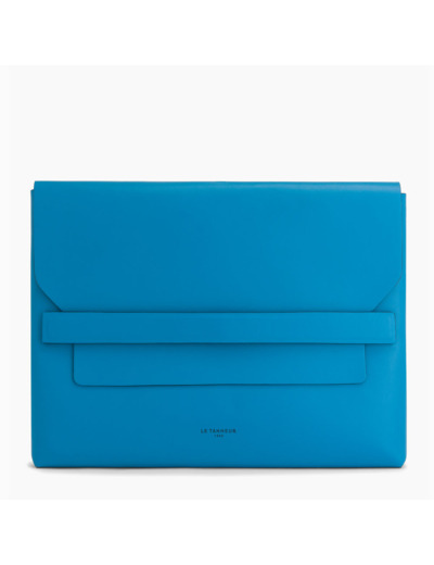 Pochette A4 Justin en cuir lisse