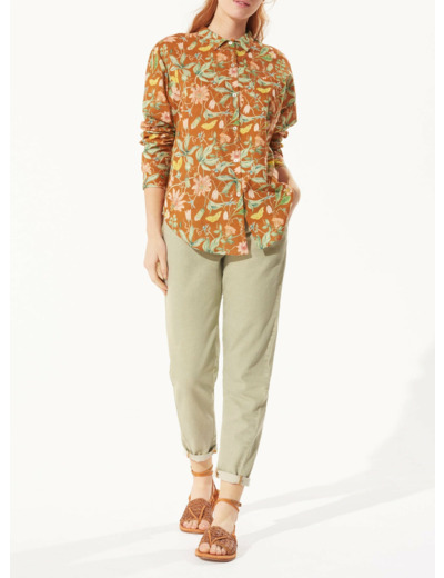 Chemise caramel