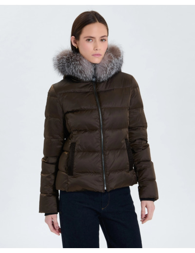 Doudoune Daly Kaki en Polyester