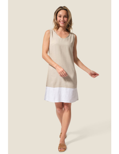 Robe femme sans manches col V Madisson