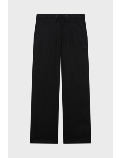 Pantalon large en lin - LEONI