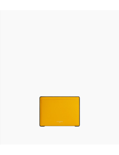 Porte papiers Augustin en cuir lisse
