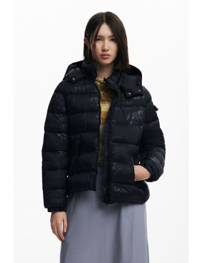 Padded Short Overcoat