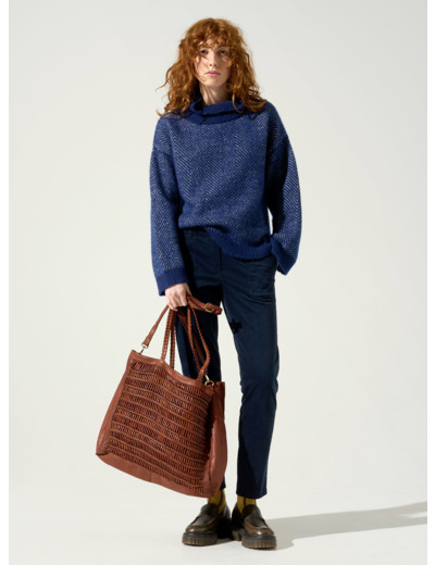 Pantalon droit le grand bleu