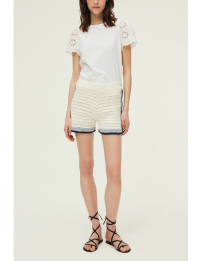 Mini-short en crochet - CAROL