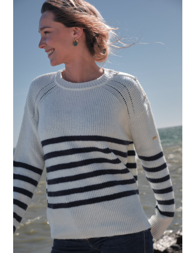 Pull femme col rond Michelle