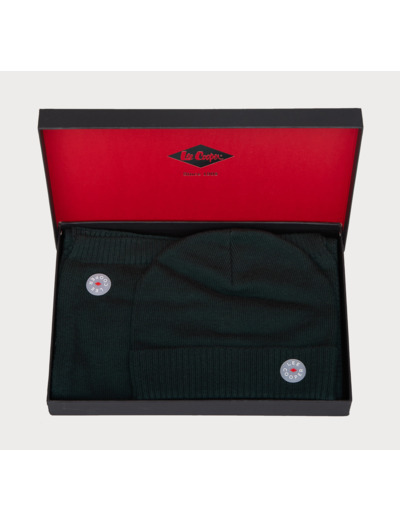 Coffret avec bonnet et écharpe