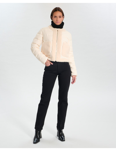 Doudoune Déesse Ecru en Polyester