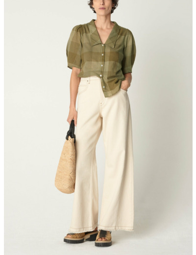Chemise esther kaki