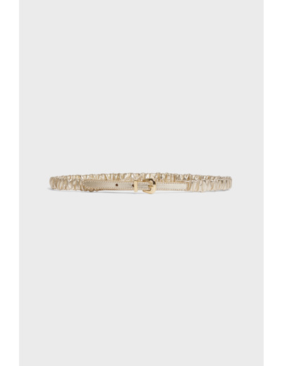 Ceinture en cuir élastiqué - DEVI