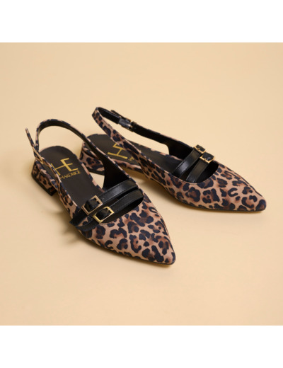Ballerine Femme Queen Leopard