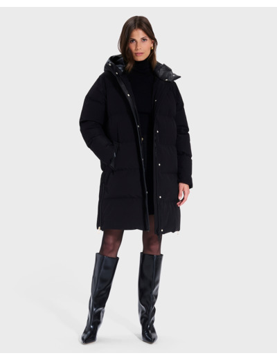 Doudoune Ditsa Noir en Polyuréthane