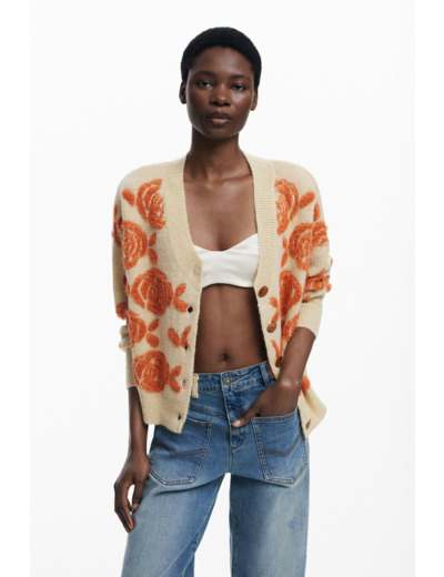 Cardigan Grosse Maille – Femme