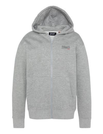 Sweatshirt zippé à capuche