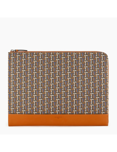 Pochette ordinateur 14 Camille en toile monogramme
