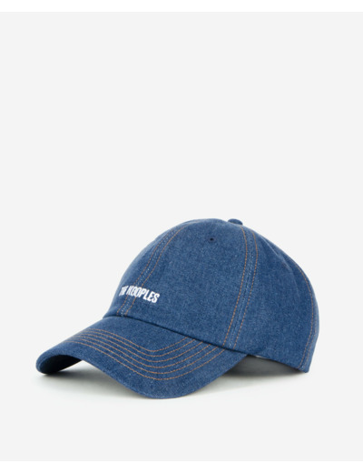 Casquette Denim Brut blue denim