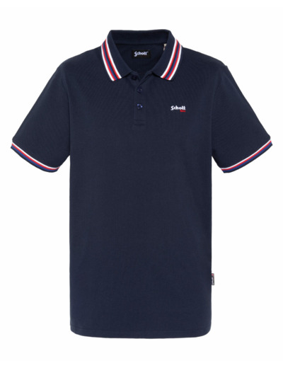 Polo à contraste PSHENRY26 SCHOTT
