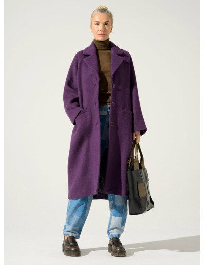 Manteau prune