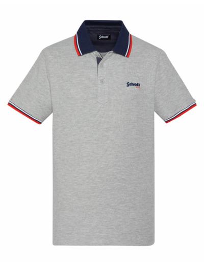 Polo 3 boutons PSHARBOUR SCHOTT