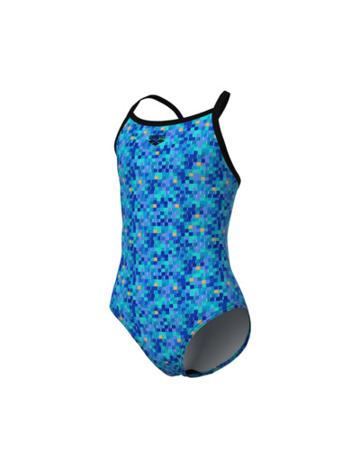 Maillot de bain arena Performance Pooltiles Light Drop Back pour filles