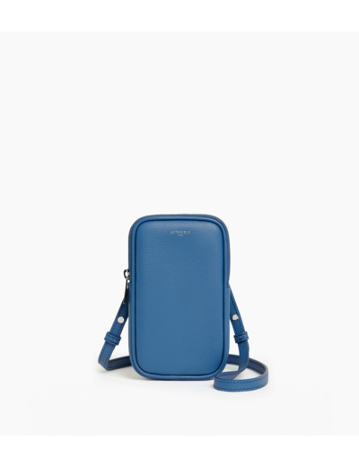 Etui téléphone Emile en cuir grainé
