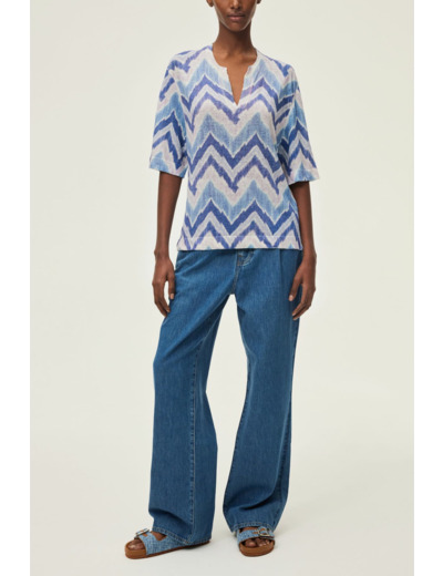 Pull tie and dye en lin - LYNE