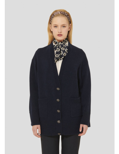 Gilet Ginger Nuit en Laine Rws