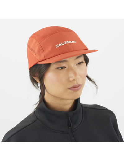 Casquette Cross 5 Panel Burnt Sienna