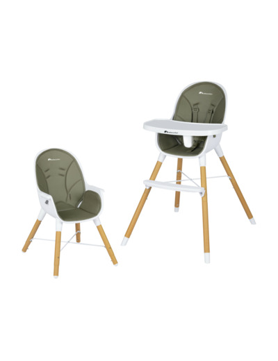 Chaise haute Avista Vert