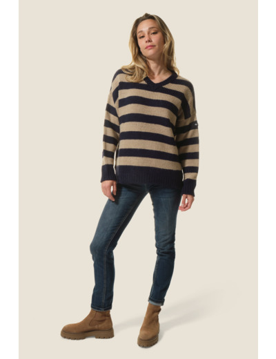 Pull femme en maille Flavine
