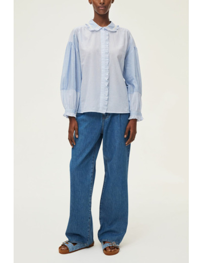 Chemise rayée en coton - ANTHEA