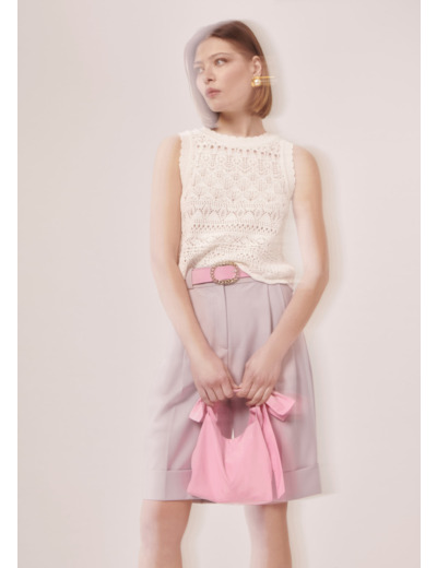 Pull Pianna Blanc en Rayonne