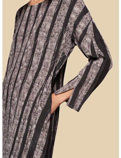 Robe pollen argente