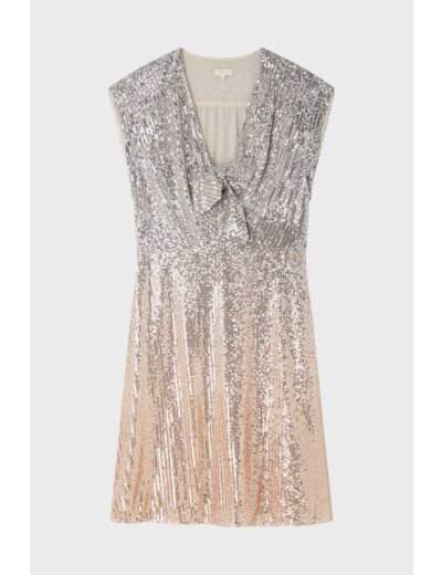 Robe courte à sequins - EDELYNE