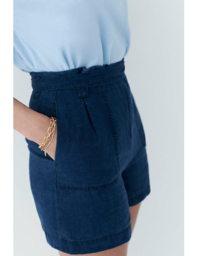 Short stephen 100% lin