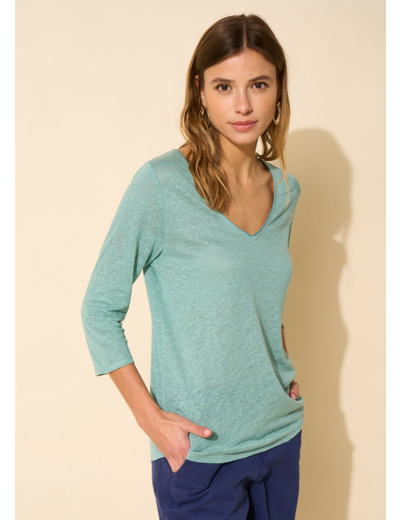 Tee-shirt en lin