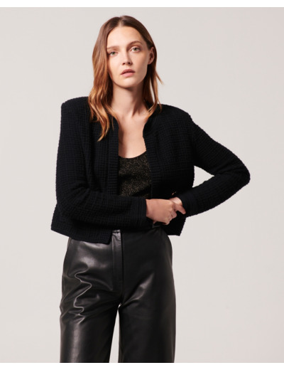 Gilet Glade Noir en Laine