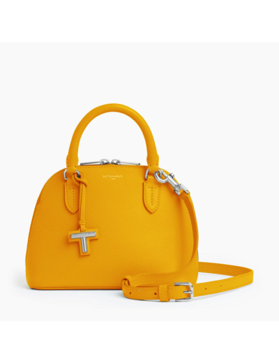 Petit sac à main Gisèle en cuir grainé