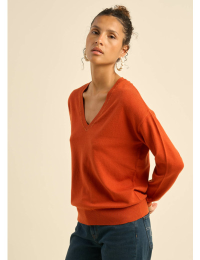 Pull ample col V
