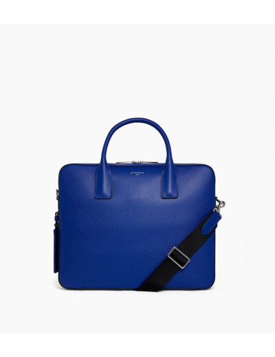 Porte documents slim 15" Emile en cuir grainé
